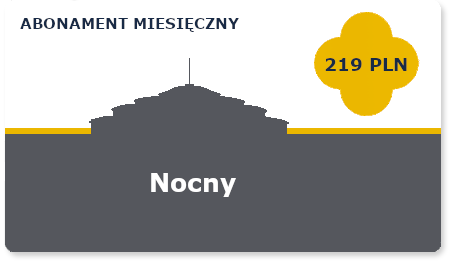 abonament miesięczny pn-pt