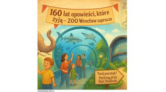 ZOO WROCŁAW PARKING 160 LAT ZOO